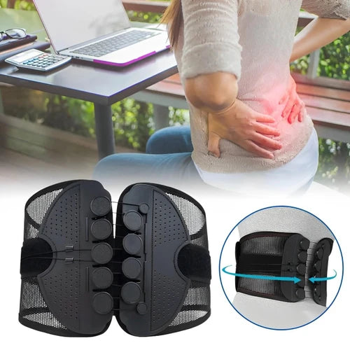 Ceinture de maintien dorsal réglable – Soulagement lombaire immédiat