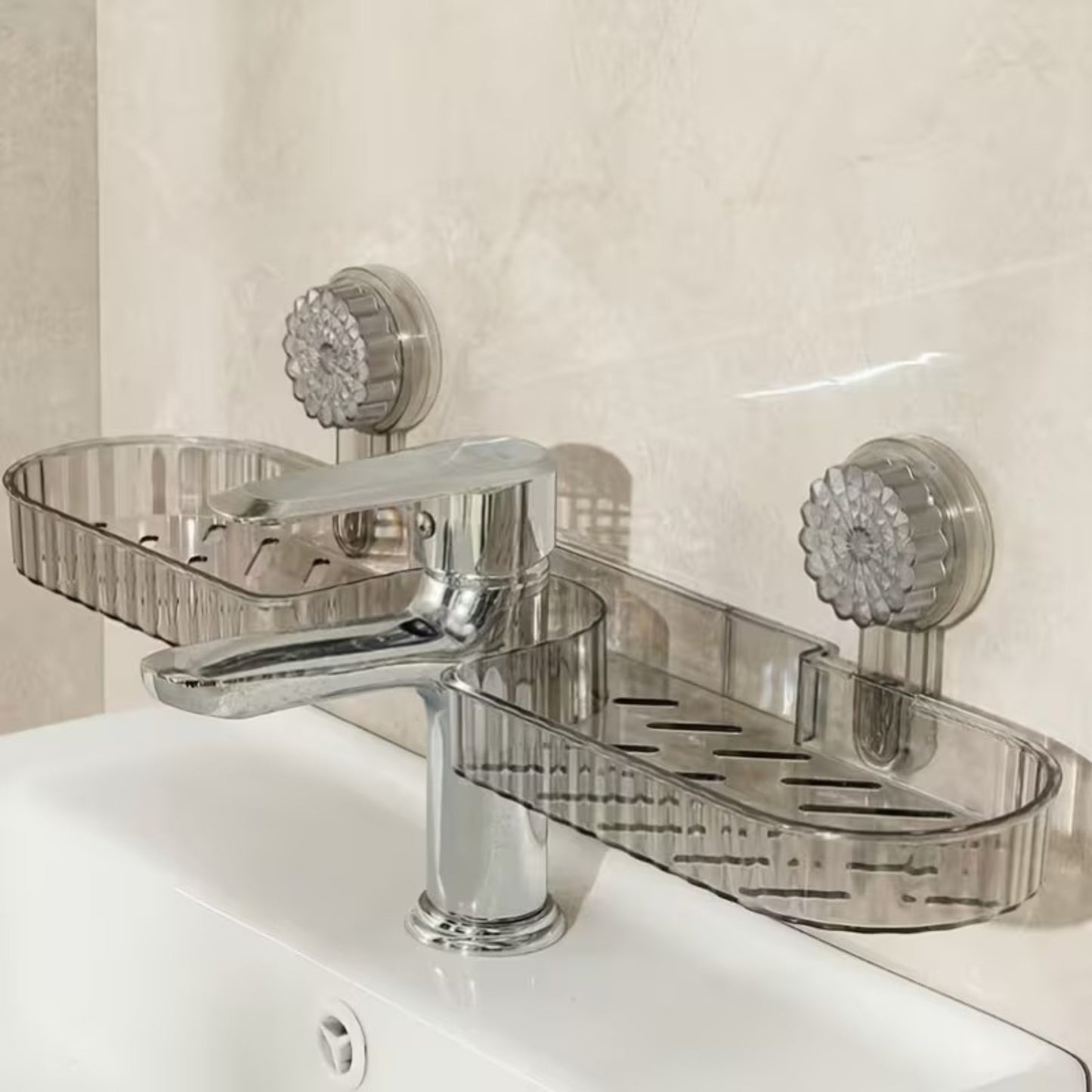 Étagère Murale de Douche – Rangement Pratique Sans Perçage