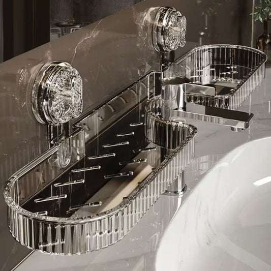 Étagère Murale de Douche – Rangement Pratique Sans Perçage