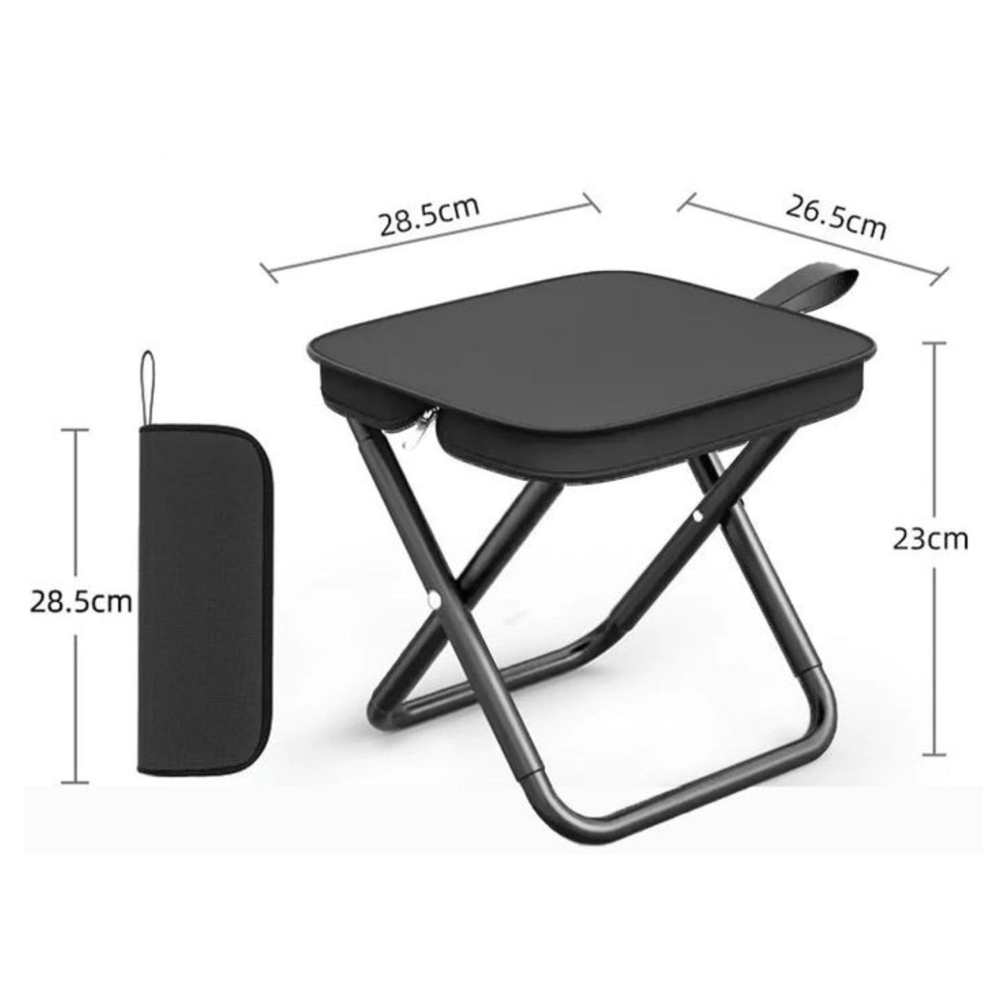 Mini Chaise Pliable Pratique et Compacte